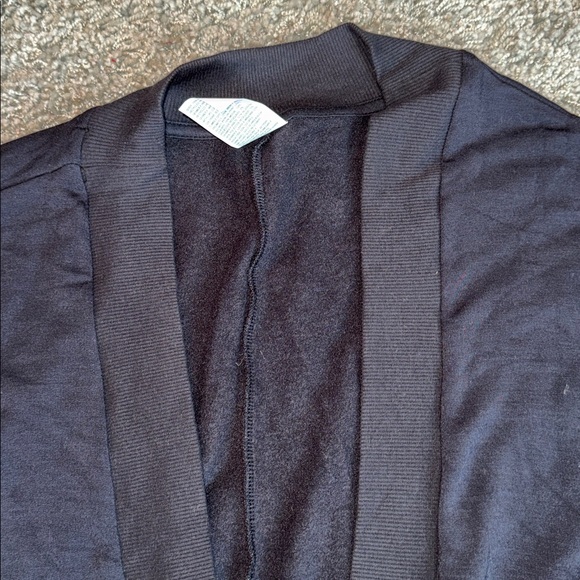 All in Motion Black Open Front Cocoon Cardigan (XXL) - Picture 5 of 8